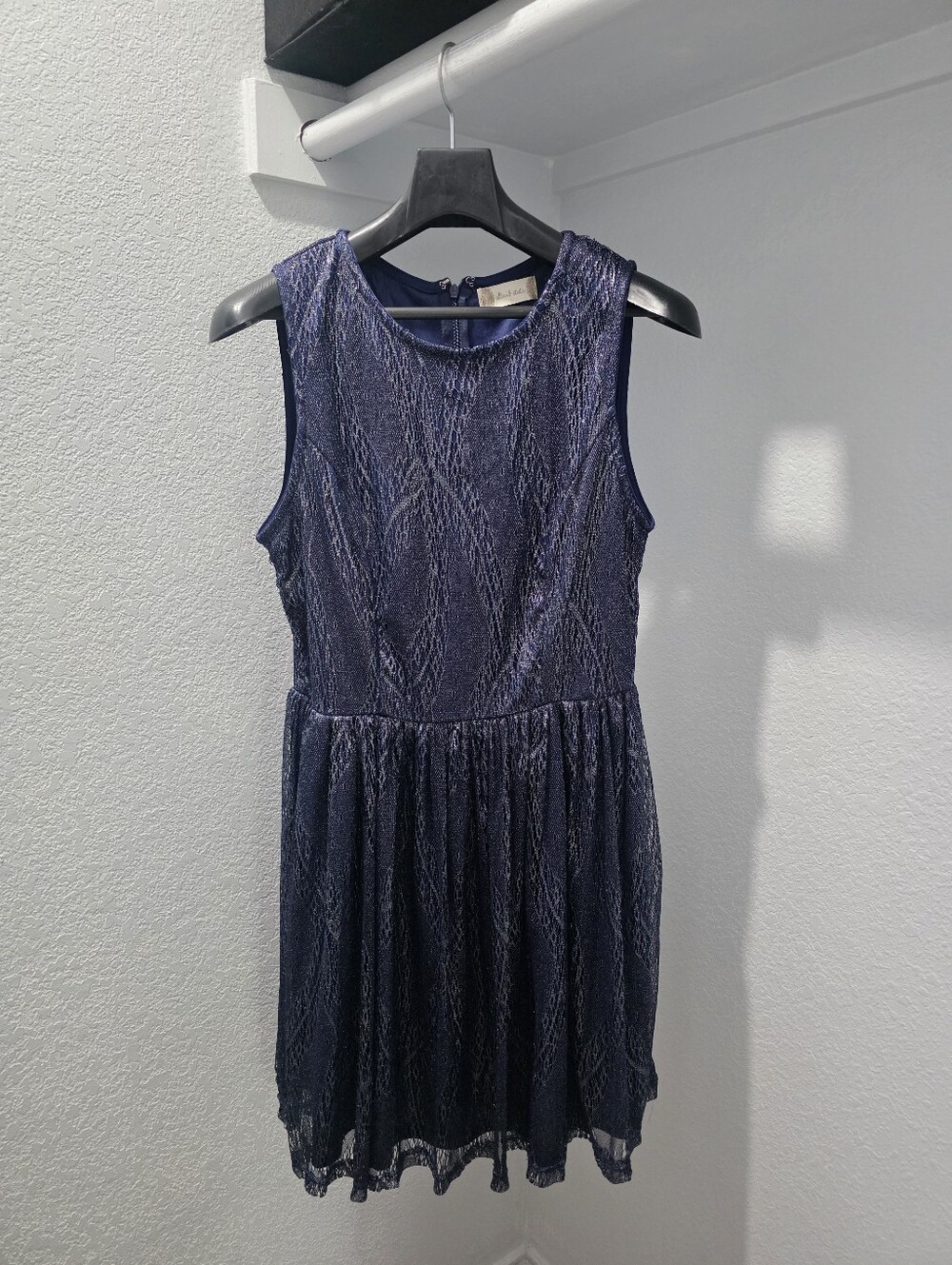 Women's Altar'd State L Blue Sparkly Dress
